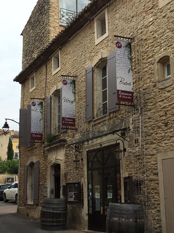 فندق Le Vieux Bistrot Cabrières-dʼAvignon المظهر الخارجي الصورة
